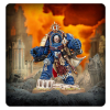 Warhammer 40,000: Marneus Calgar in Armour of Antilochus – Ultramarines Commander